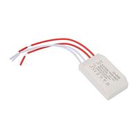 Transformateur 220V 12V AC 20-60W, Alimentation pour Spot Halogène G4 Plafonnier Cristal Convertisseur Haute Fréquence Certifié