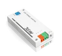 Transformateur 220V 24V LED 36W, Avec connecteur 3PIN pour lampe à Led Strip, alimentation 24v 36w 1.5A pour G4, GU5.3, MR11, MR16, Bande LED, Transfo AC à DC, convertisseur 220v 24v, Non Dimmable