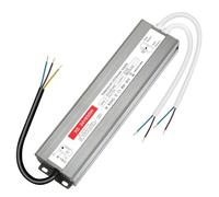 Transformateur 220V 24V LED 600W, Alimentation 25A, Driver Étanche IP67, Transfo AC à DC, Convertisseur Pour G4, GU5.3, MR11, MR16, Bande LED, Non Dimmable