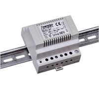 Transformateur 230 V AC - 24 V AC 0,5A rail DIN 3 modules Comatec