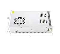 Transformateur CA/CC 110 V 220 V CA vers CC 24 V 480 W 20 A, alimentation à découpage, boîtier en aluminium, convertisseur de tension, adaptateur de pilote LED