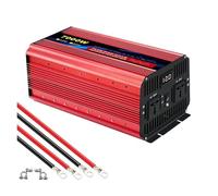 Transformateur Convertisseur Puissance 1600W-10000W 4000W 3000W 2200W Onduleur À Onde Sinusoïdale DC 12V/24V vers AC 110V/220V Adaptateur Prise Prise Universelle(24V,110V 60HZ,7000W)
