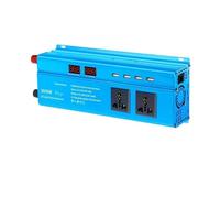 Transformateur Convertisseur Puissance 3000 W DC 12 V vers AC 220 V 230 V Affichage LED 4 Ports USB Prise Universelle UE Onde Sinusoïdale(Universal 60Hz)