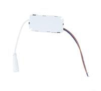 Transformateur d'alimentation pour plafonnier LED pour lampe tunnel, projecteur, lumière de route, luminaire non isolé, adaptateur de conversion résistant aux intempéries (8-18 W)