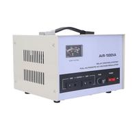 Transformateur de Convertisseur de Tension 1500W, Passage Automatique monophasé Regulateur de Tension de 160 à 250 V Entrée 220 V Transformateur de Puissance Lourde de Sortie (Prise UE)