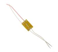 Transformateur de courant constant 3 à 50 W LED pour ampoule d'aquarium, spot, éclairage d'armoire, boîtier en métal vert jaune (5-18W120MA)