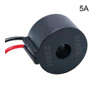 Transformateur De Courant Minimal À Haute Performance AC Micro-bobines Fil Plomb Précision 5A / 20A / 30A / 50A Avec Des Câbles Black 2 Câbles AC Capteur