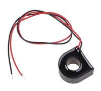 Transformateur De Courant Minimal À Haute Performance AC Micro-bobines Fil Plomb Précision 5A / 20A / 30A / 50A Avec Des Câbles Black 2 Câbles AC Capteur