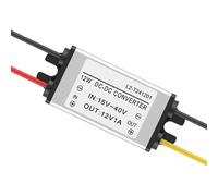 Transformateur de DC 24 V DC 12 V - 60 W réglable pour camion et camping-car | Régulateur de tension étanche IP68 pour l'électronique automobile | Accessoires de voiture et modules pour