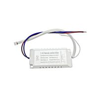 Transformateur de lumière LED, pilote 20W-80W-120W x2 210ma, avec télécommande RF 2.4G, gradation de couleur variable for plafonnier, accessoires de bricolage(B-20-40x2W)