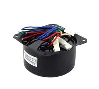 Transformateur de puissance 300w 220v à double 12v + double 12v-38v avec couvercle de protection scellé anti-poussière for amplificateur Audio(Daul 22v dual 12v)