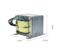 Transformateur de puissance d'amplificateur de bétail carré en forme de E, entièrement en fil de cuivre, 900 W, double 32 V, 30 V, 28 V, 26 V, 24 V, 22 V, 18 V(Dual 26V Dual 12V)