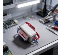 Transformateur de puissance d'isolation AC 220 V vers 12 V EI41, sortie 3 W, enroulements entièrement en cuivre, faible perte de courant de Foucault, noyau en nylon ignifuge, pour contrôle industriel