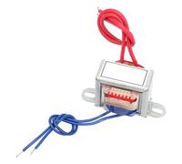 Transformateur de Puissance entrée à Sortie 12V 24V 2W monophasé Ignifuge, Fil de cuivre Complet pour Circuit d'appareil ménager, Projet de Bricolage (12V)
