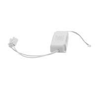 Transformateur de Remplacement pour LED 36-50w, Régulateur Stable | Boîtier Plastique Blanc, Circuit Encapsulé, pour Dalles et Meubles, Usage Domestique et Maintenance