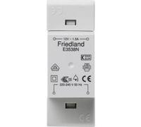 Novar Friedland Transformateur de sonnette E3538N 12 V/AC 1,5 A VDE