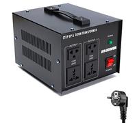 Transformateur de tension 2000W 230V vers 110V Step Up and Down Voltage Regulator Convertisseur Power Transformer 2000W 110V vers 220V Convertisseur AC-AC CA-CA MEISHILE DT-2000VA