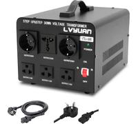 Transformateur de tension, conversion AC110V à AC220V, plusieurs niveaux de puissance, VTEU 5000W