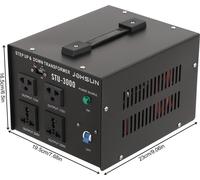 Transformateur de tension, conversion haute et basse tension, plusieurs prises de sortie, 3000W