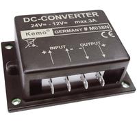 Transformateur de tension (kit monté) Kemo M038N Tension d'entrée (plage): 24 - 26 V/DC Tension de sortie (gamme): 12 V/DC (max.)