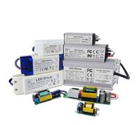 Transformateur d'éclairage LED sans scintillement, alimentation for lampe de 1, 3, 5, 10, 20, 30, 36, 50, 100 W, 1 W, 3 W, 5 W, 10 W, 20 W, 30 W, 36 W, 50 W, 100 W(300mA 2 to 17V,Aluminun Case)