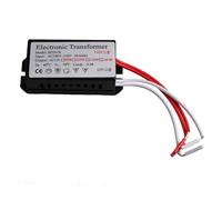 Transformateur électronique 120 V vers 12 V AC pour lampes halogènes xénon avec boîtier en métal et support de gradation pour éclairage domestique