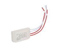 Transformateur électronique, 220V à AC 12V Convertisseur de tension de transformateur électronique 20-60W Prise en charge du pilote d'alimentation intelligente Gradation / Segmentation / Télécommande.
