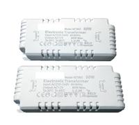 Transformateur électronique à intensité variable AC220V à 12V, alimentation 60W 80W 105W for lampe à quartz G4/G5.3, lampe halogène, lampe à cristal(105W)