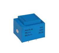 Transformateur encapsulé PE4215-M 6VA /230V-380V / 6V/7.5V/9V/12V/15V/18V/24V et transformateur encapsulé Double tension, Isolation de soudage de PCB(6VA 230V 6V)