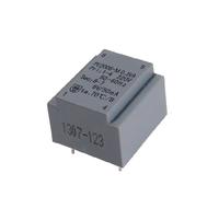 Transformateur encapsulé Transformateur d'isolation de sécurité encapsulé époxy sous vide, PE2006-M 0,35va 110V / 6V/7.5V/9V/12V/15V/18V/24V, soudage de PCB(0.35VA-110V-7.5V)