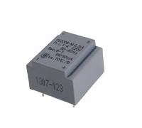 Transformateur encapsulé Transformateur d'isolation de sécurité encapsulé époxy sous vide, PE2006-M 0,35va 220V / 6V/7.5V/9V/12V/15V/18V/24V, soudage de PCB(0.35VA-220V-24V)