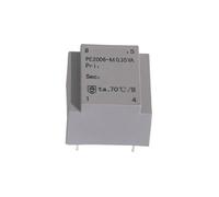 Transformateur encapsulé Transformateur d'isolation de sécurité encapsulé époxy sous vide, PE2006-M 0,35va 230V / 6V/7.5V/9V/12V/15V/18V/24V, soudage de PCB(0.35VA-230V-24V)