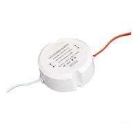 Transformateur LED 20 W 12 V 24 V Sortie AC vers DC Driver IP66 résistant aux intempéries pour mini et pour luminaires LED compatibles Ring (12 V 20 W)
