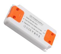 Transformateur LED 220v 18W, Transformateur Driver, Adaptateur de Transfo 12V Constante Ultra-Mince pour GU5.3 / MR16 / Cabint Lights/Light Strip/Spots