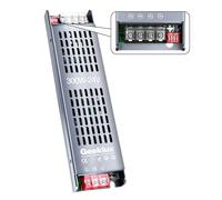 Transformateur LED 220V-24V 300W - Alimentation LED Driver 24V 12.5A avec 4 Niveaux de Luminosité, Démarrage Progressif, Protection Surcharge et Surtension, Silencieux (24V, 300, Watts)