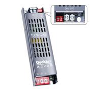 Transformateur LED 24V 150W 6.25A Dimmable Silencieux - Alimentation 220V AC vers 24V DC à Tension Constante - Driver LED Basse Tension (24V, 150, Watts)