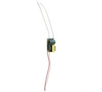 Transformateur LED 3-50 W pour ampoule d'aquarium, spot, éclairage d'armoire, boîtier en métal vert jaune (3-9 W 120 mA)