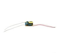 Transformateur LED 3-50 W pour ampoule d'aquarium, spot, éclairage d'armoire, boîtier en métal vert jaune (18-36 W290MA)