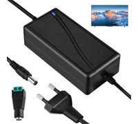 Transformateur LED Adaptateur d'alimentation 12V 5A: bande LED AC 100-240 V, prise UE, alimentation 12 V, adaptateur d'alimentation universel 5,5 x 2,5 mm, transformateur d'alimentation Enfichable