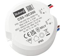 Transformateur LED étanche IP65 18 W 350 mA Alimentation courant constant