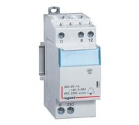 Transformateur pour sonnerie 230V vers 12V ou 8V - 8VA - 2 modules