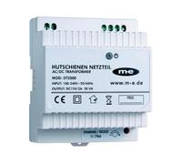m-e modern-electronics DT 2000 Interphone Alimentation pour rail DIN blanc