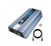 Transformateur Micro-onduleur Solaire 1000W 20V-5V CC 120V 240V CA Compatible avec Les Panneaux Solaires Ou Éoliennes 1200W 24V 30V 36V Onduleur Convertisseur(Bleu,18V(12-30VDC),220VAC)