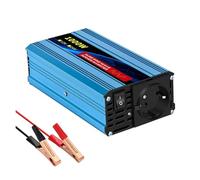 Transformateur Onduleur 2500 W/3500 W/4500 W/5000 W pour Onde Sinusoïdale pour DC 12 V/24 V vers AC 220 V/230 V Convertisseur Tension Adaptateur Charge Prise UE(12V1000W 50HZ EU)