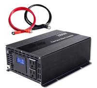 Transformateur Onduleur pour Panneau Solaire 1000 W 12 V/24 V/36 V/48 V CC vers 100 V/120 V/220 V/230 V/240 V CA Convertisseur À Onde Sinusoïdale Pure(12V,100V)