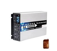 Transformateur Onduleur Sinusoïdal Haute Puissance 8000W 10000W 12000W 12V 220V 24V 48V 60V 72V pour Voiture Solaire Hors Réseau Onduleur Convertisseur(48V,110V(60HZ) Uni,10Kw REM)