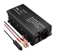 Transformateur Onduleur Sinusoïdal Pur 1000W/1500W/2200W/2600W/3000W DC12V vers AC220V Convertisseur Tension LED Transformateur Prise UE Onduleur Convertisseur(12V 60Hz,Europe,2200W)