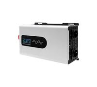 Transformateur Onduleur Sinusoïdal Pur 10kW 10000W 12V 24V 48V CC vers 220V 230V CA 50Hz Puissance Continue 5000W Adapté À La Maison Aux Camping-Cars(72V,10000W Remote)