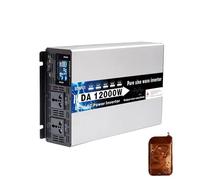 Transformateur Onduleur Sinusoïdal Pur 110 V 60 Hz 8000 W 10000 W 12000 W Haute Puissance 12 V 24 V pour Voiture Solaire Hors Réseau(24V,12000w Remote)