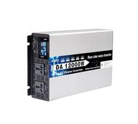 Transformateur Onduleur Sinusoïdal Pur 120 V 60 Hz 8000W 10000W 12000W Haute Puissance 48V 60V 72V Convertisseur Solaire Voiture Onduleurs Hors Réseau(48V,12000W)